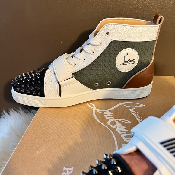 christian louboutin spikes vs flat gilt mimo/vv/clf - Picture 10 of 13